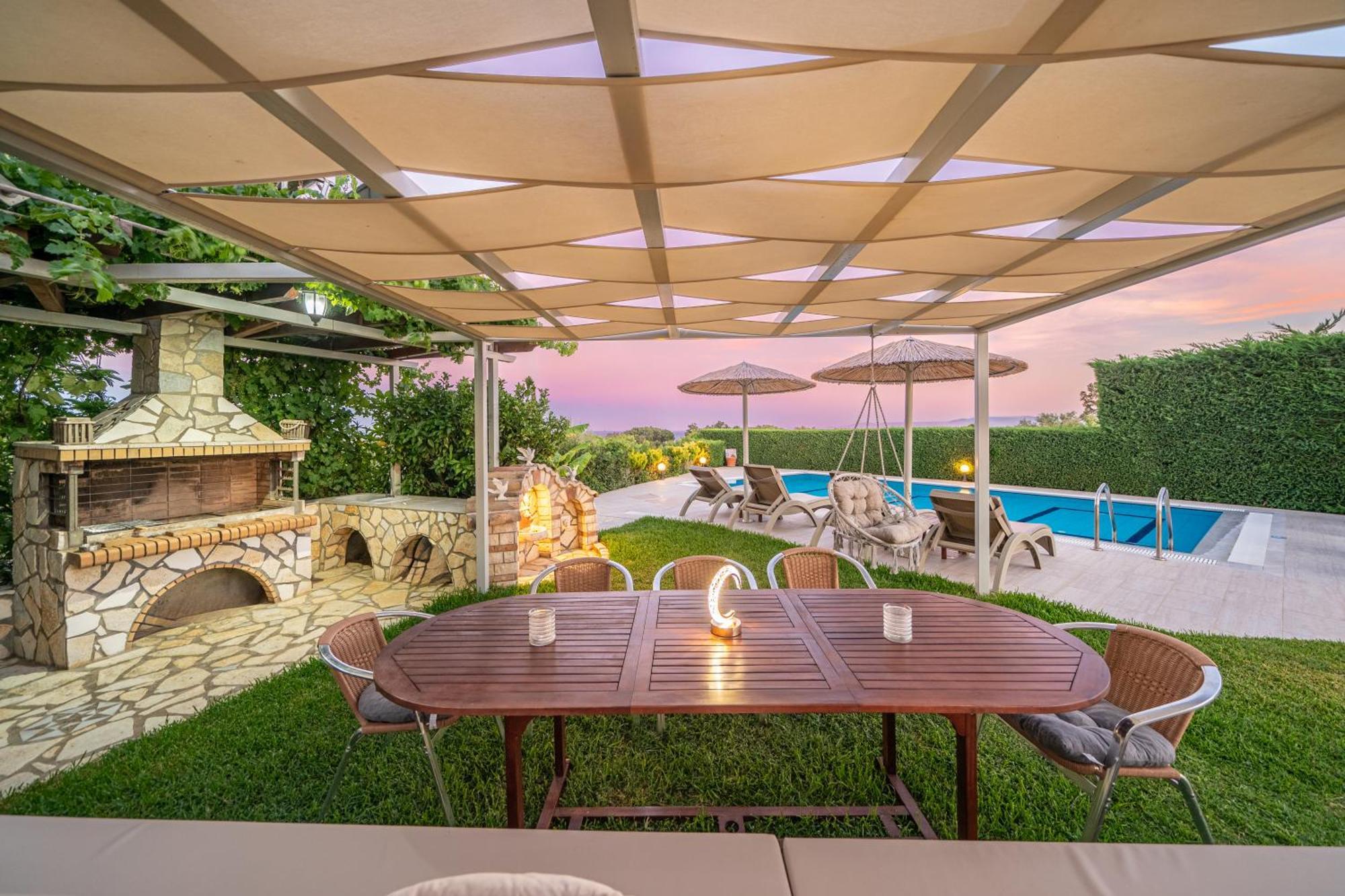 Villa Alonia Skala  Exteriér fotografie