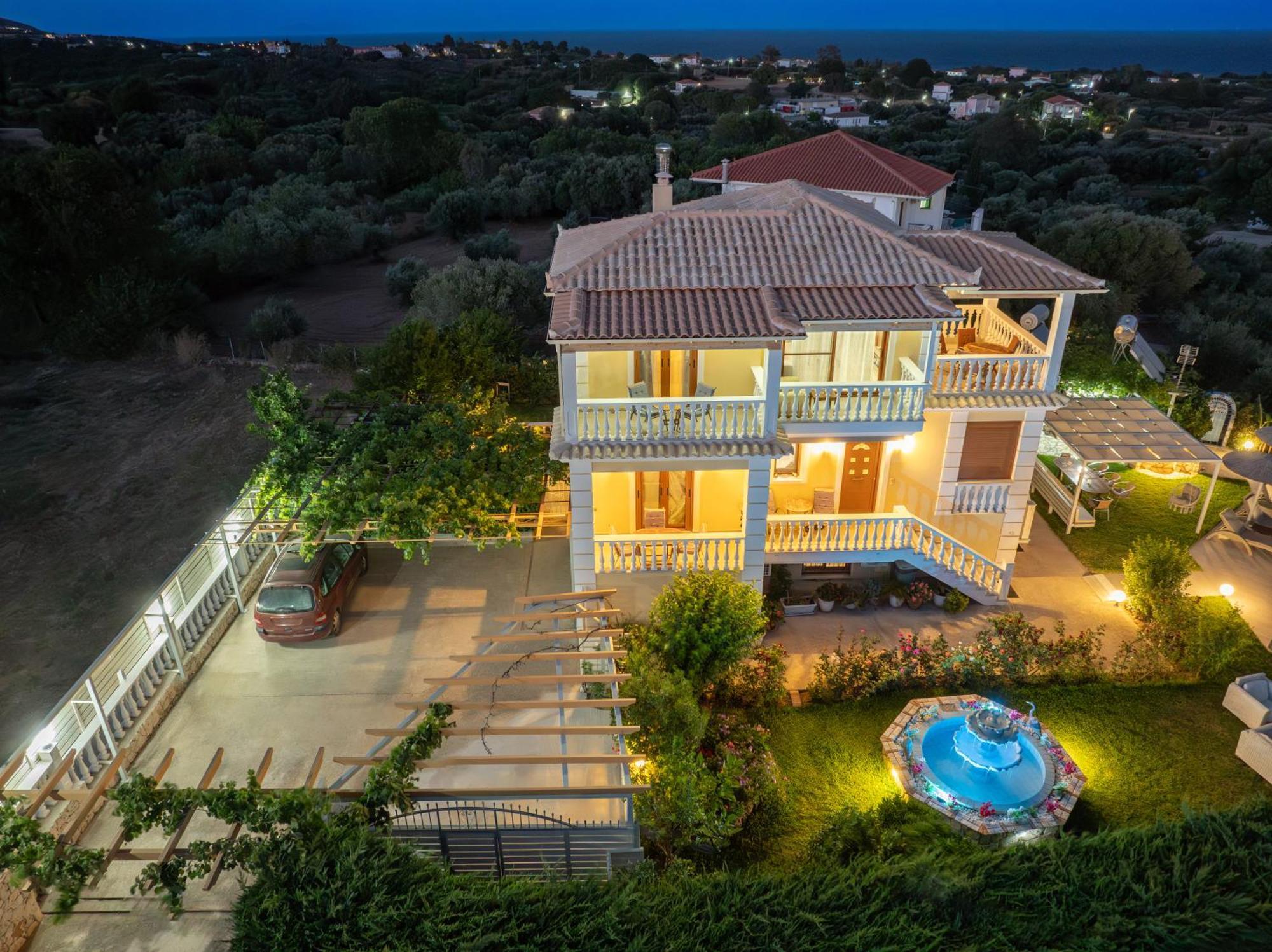 Villa Alonia Skala  Exteriér fotografie